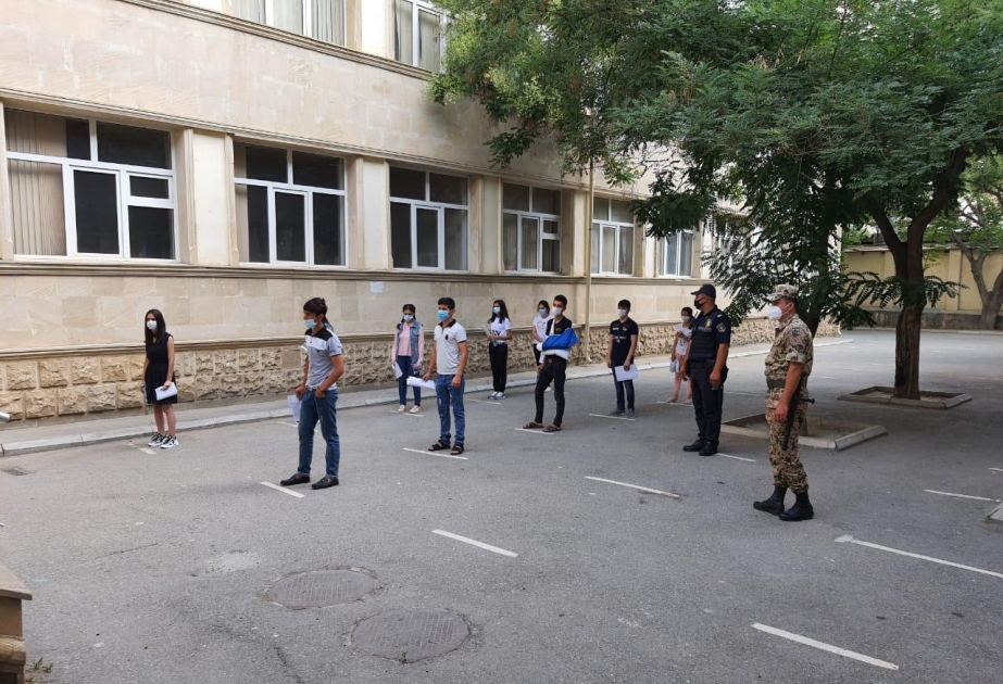 Bakı polisi: İmtahan keçirilən ünvanlarda bütün zəruri tədbirlər görülür