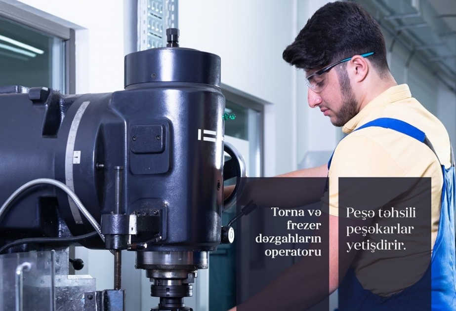 Sənaye ixtisasları üzrə pilot peşə təhsili proqramlarına qəbul davam edir