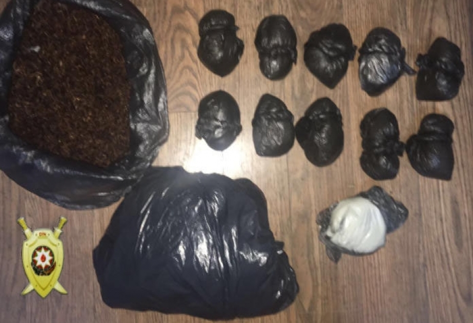 Astara rayon sakinindən on kiloqramdan çox narkotik vasitə götürülüb