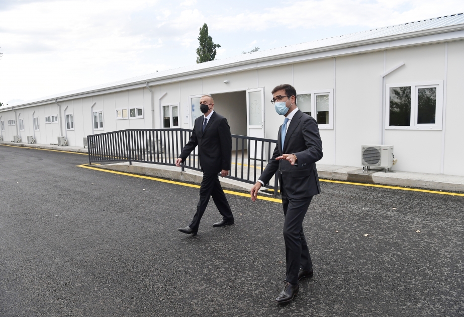 Modular hospital inaugurated in Gabala VIDEO