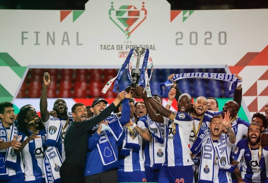 Oporto venció a Benfica en la final de la Copa de Portugal