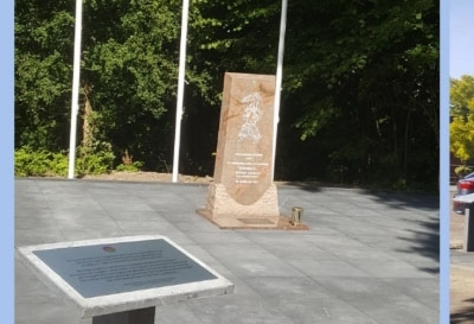 Памятник Ходжалы в Гааге перенесен в более приемлемое место