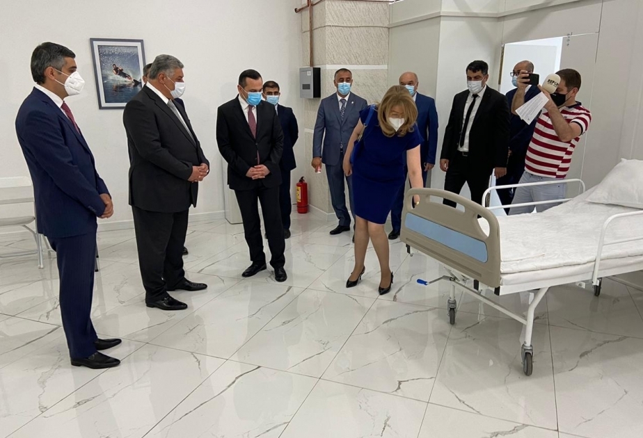 تحويل مجمع أبشرون الاولمبي الرياضي الى مستشفى