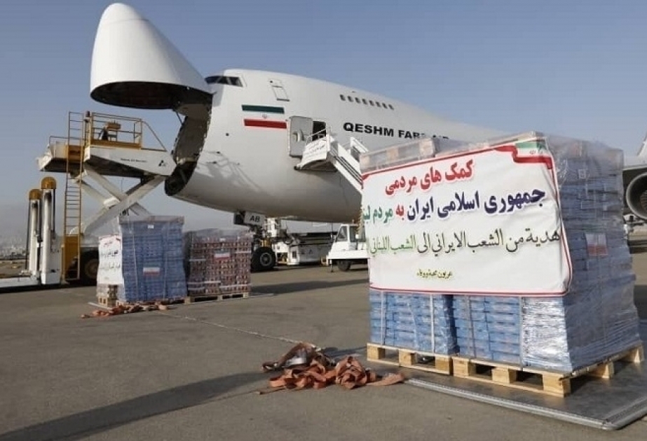 إيران ترسل مساعدات انسانية الى لبنان للمرة الثانية