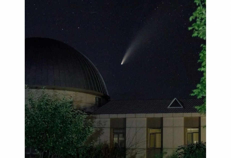 Şamaxı Astrofizika Rəsədxanasında C/2020 F3 kometasının spektral və fotometrik müşahidəsi aparılıb