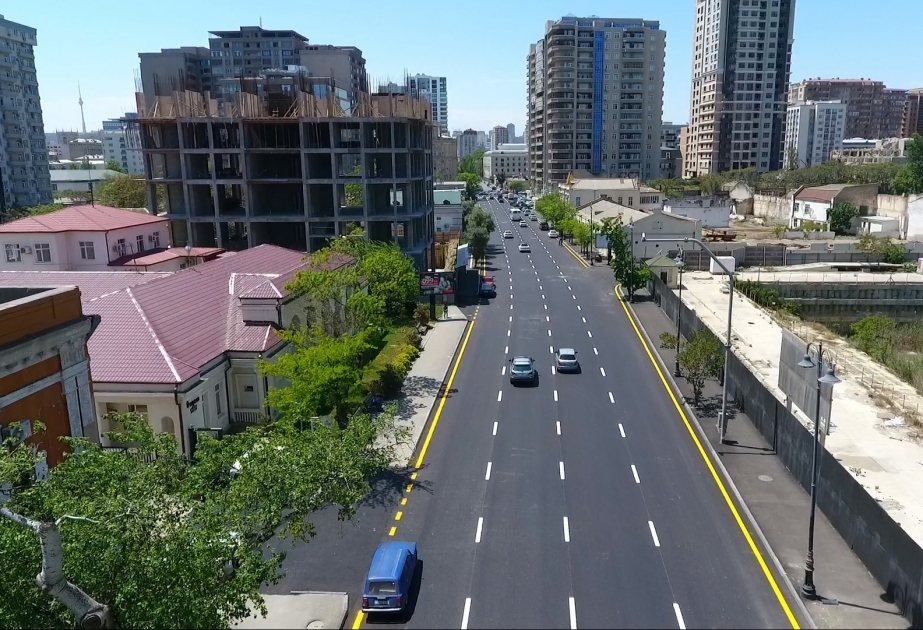 Paytaxtın Yusif Səfərov küçəsində yeni yol qovşağının yaradılması istiqamətində işlər yekunlaşır VİDEO