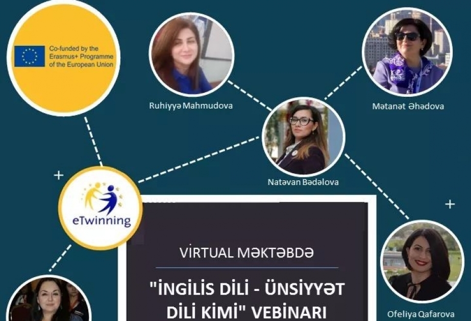 “Virtual məktəb”də “İngilis dili-ünsiyyət dili kimi” vebinarları davam edir