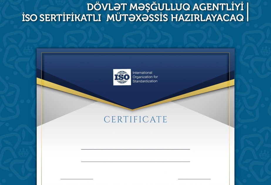 Dövlət Məşğulluq Agentliyi gələn ildən beynəlxalq sertifikatlı mütəxəssis hazırlığına başlayacaq