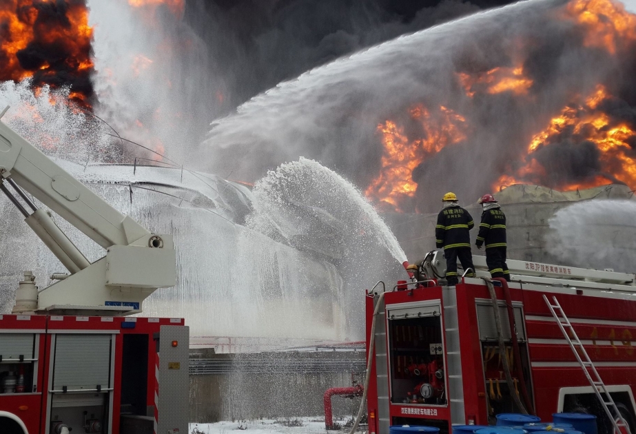 Çində fabrikdə baş verən yanğında 8 nəfər ölüb