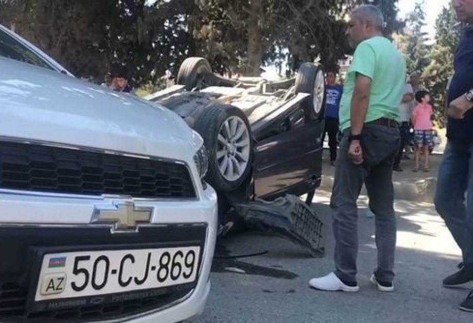 Sumqayıtda yol-nəqliyyat hadisəsi baş verib