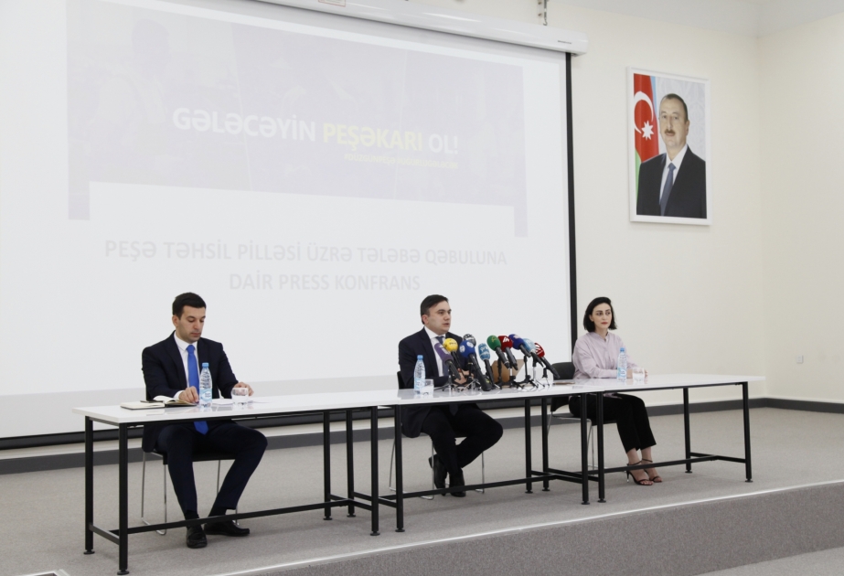 2020/2021-ci tədris ilində peşə təhsili üzrə qəbul 120 ixtisas üzrə aparılacaq