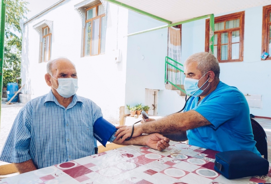 Səyyar ASAN tibbi müayinə Tovuzun Ağdam kəndində