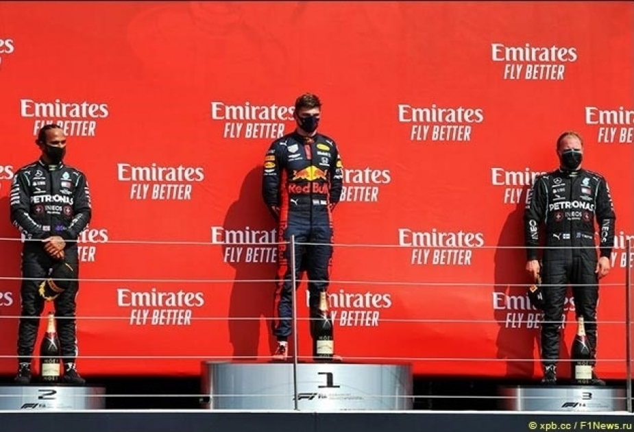 Max Verstappen wins 70th Anniversary Grand Prix