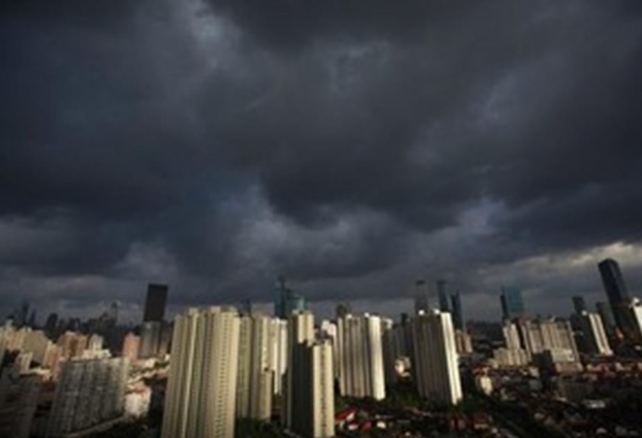 台风"黑格比"登陆上海引发暴雨 城市多个地区被淹