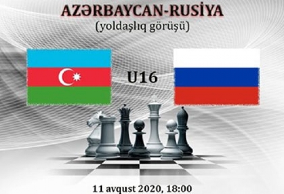 Azərbaycan komandası yoldaşlıq görüşündə Rusiya şahmatçılarına məğlub olub