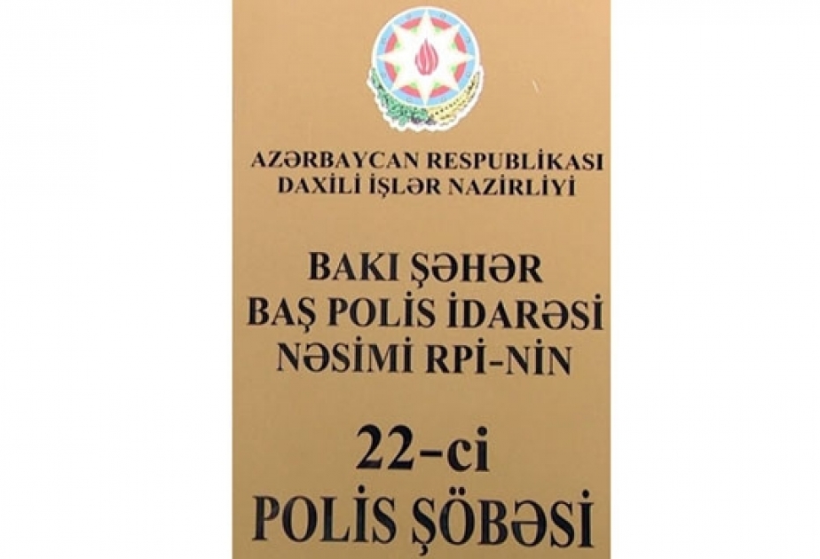 Paytaxtda oğurluq edən keçmiş məhkum saxlanılıb