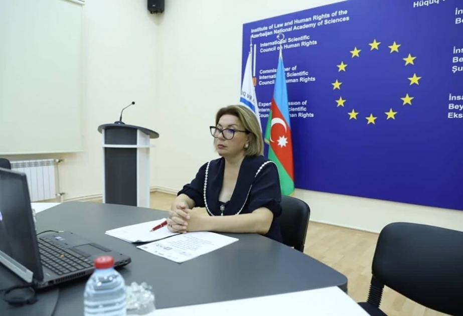 Professor Aytən Mustafazadə beynəlxalq onlayn forumda çıxış edib