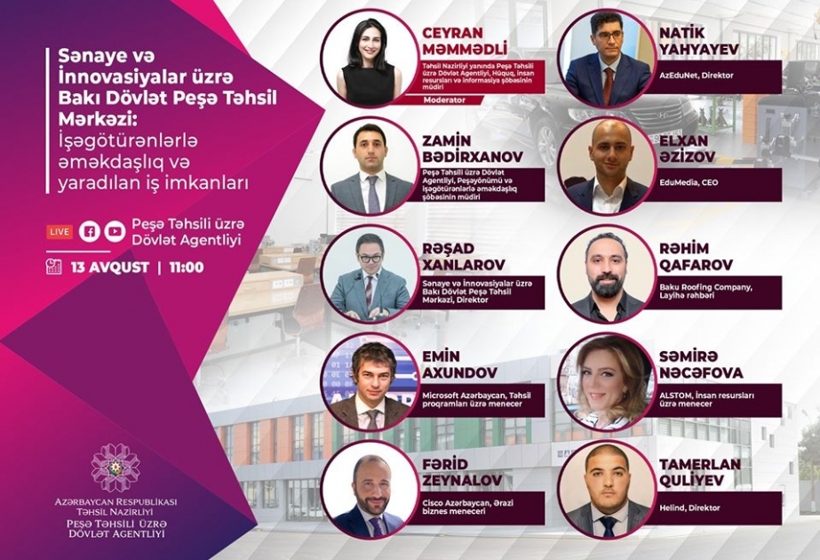 Peşə təhsilində işəgötürənlərlə əməkdaşlıq və yaradılan iş imkanları müzakirə olunub