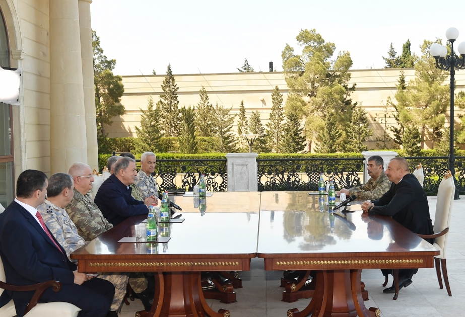 Presidente: “Ejercicios militares son otra manifestación de la unidad y hermandad entre Turquía y Azerbaiyán”