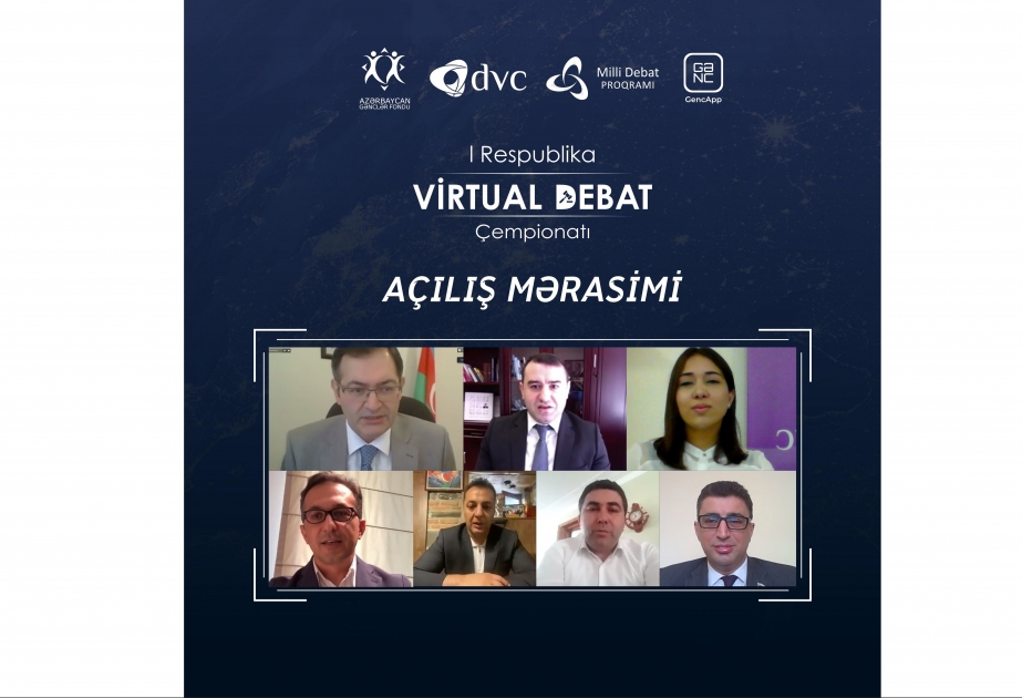 Birinci respublika virtual debat çempionatının açılışı olub