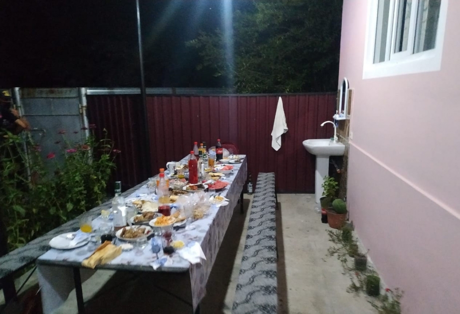 Balakəndə nişan mərasimi keçirənlər barəsində toplanmış materiallar məhkəməyə göndərilib