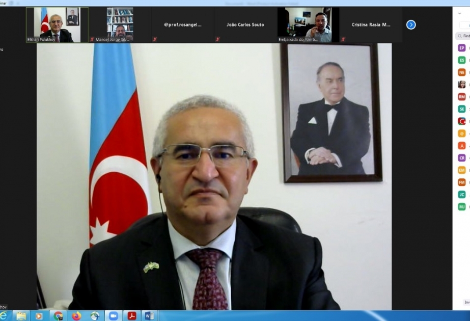 Braziliyada keçirilən videokonfransda Azərbaycan multikulturalizmindən danışılıb