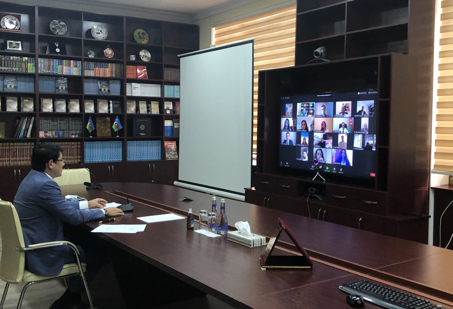 Проведена видеоконференция Координационного совета азербайджанцев Франции