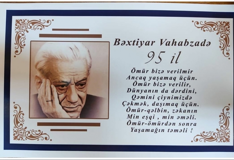 Qəlbində azərbaycançılıq məfkurəsi kök salan şair