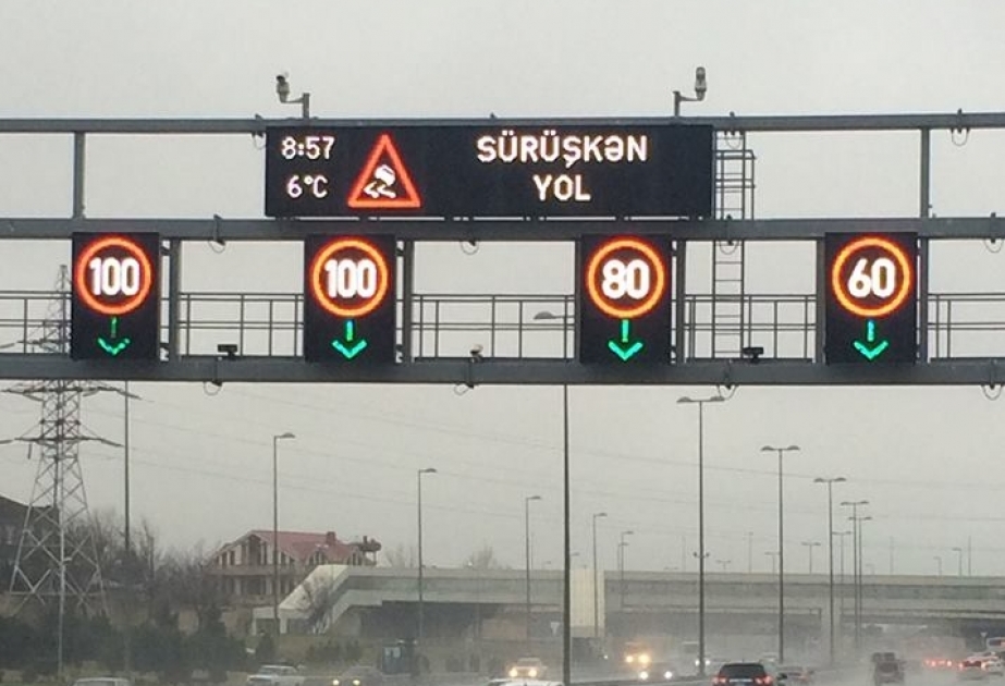 Paytaxtda bəzi avtomagistrallarda sürət həddi endirilib