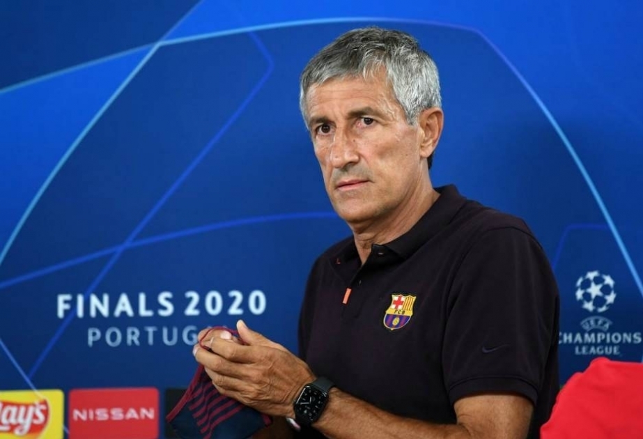 El presidente de Barcelona ha anunciado que Setién dimitirá de su cargo de entrenador jefe