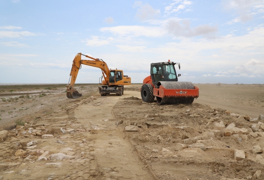 Construcción del depósito de agua comienza en el distrito de Salyán