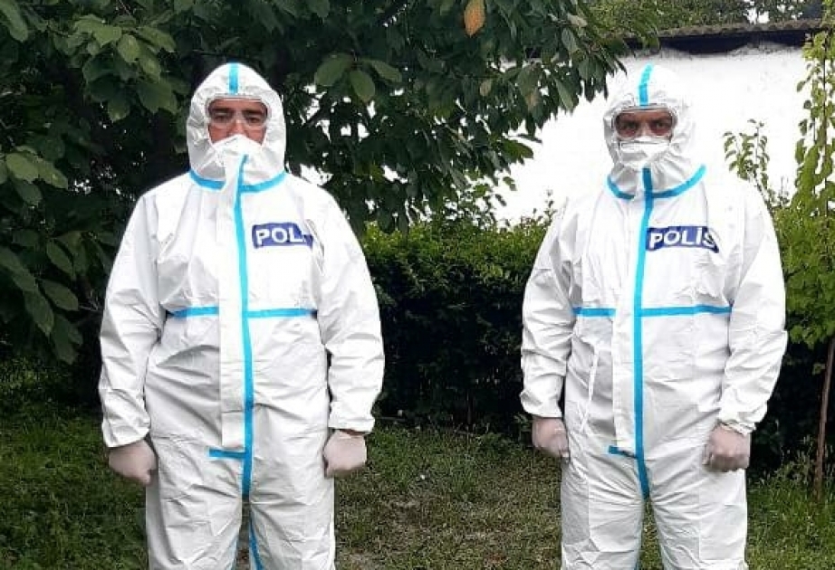 Ev şəraitində müalicə alan koronavirus xəstələrinin özünütəcrid qaydalarına riayət etməsinə nəzarət olunur