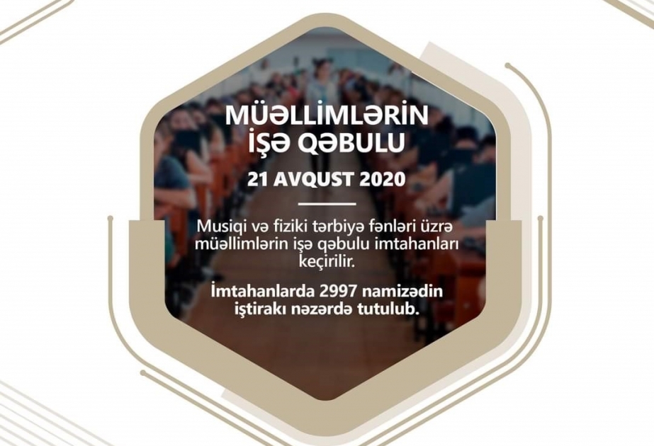 Müəllimlərin işə qəbulu imtahanları davam edir