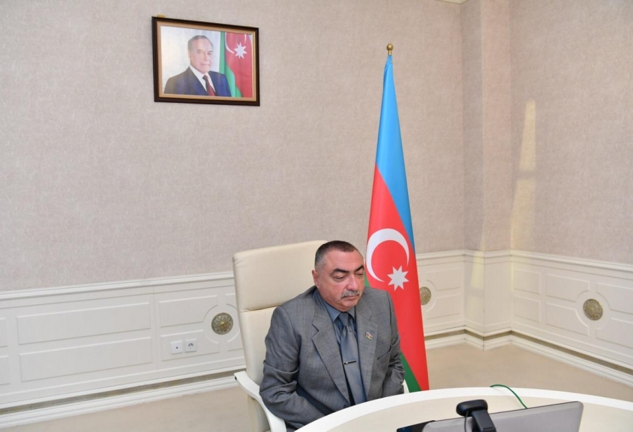 Milli Məclisin Ukrayna ilə parlamentlərarası əlaqələr üzrə işçi qrupu üzvlərinin ukraynalı həmkarları ilə onlayn görüşü olub