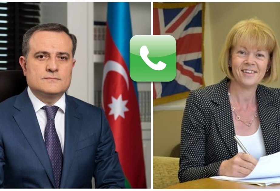 Azerbaijani FM, UK Parliamentary Under Secretary of State hold phone talk