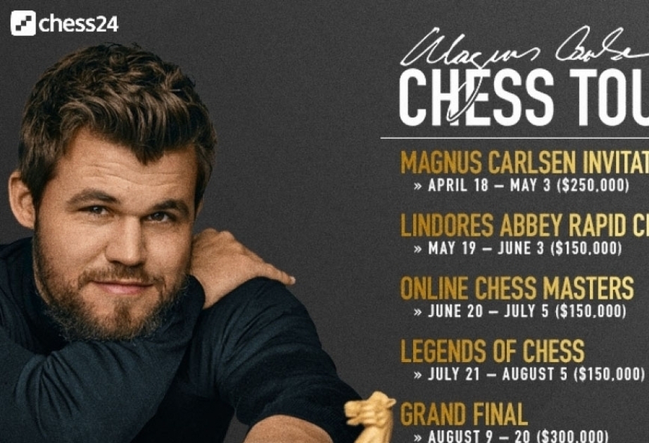 Dünya çempionu Maqnus Karlsen şahmat üzrə seriya turnirinin final yarışının qalibi olub