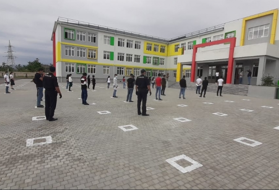 Quba və Qusardan olan 866 məzun dörd mərkəzdə imtahan verib
