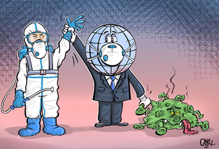 İranda “Koronavirusa qalib gələk” beynəlxalq karikatura müsabiqəsi keçirilib