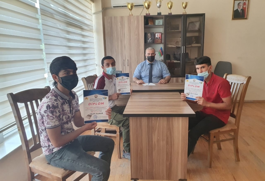 Masallıda yeniyetmə və gənclər arasında dama üzrə rayon birinciliyinin qalibləri mükafatlandırılıb