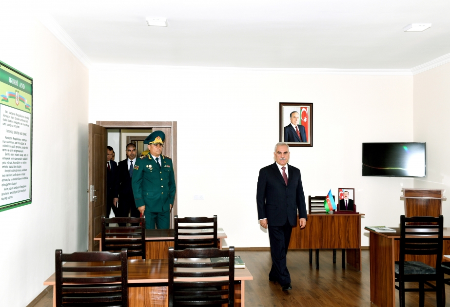 “Naxçıvan” Əlahiddə Sərhəd Diviziyasının 8-ci sərhəd zastavası üçün yeni xidmət və yaşayış kompleksi istifadəyə verilib