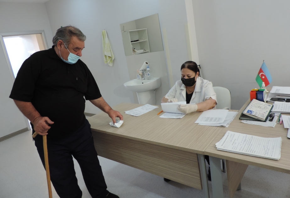 Protez-Ortopedik Bərpa Mərkəzi səyyar xidmətini Ağsuda davam etdirib