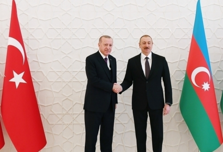 President Ilham Aliyev phoned Turkish President Recep Tayyip Erdogan