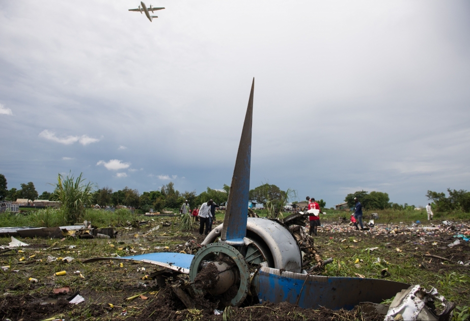 17 people killed in plane crash in South Sudan