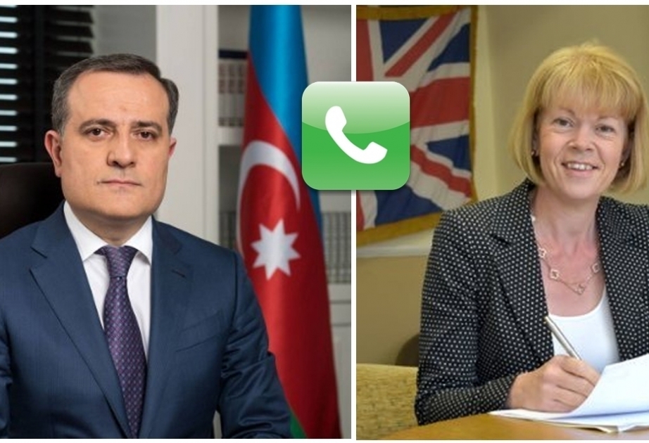 阿塞拜疆外长与英国外交部欧洲与美洲事务国务大臣通电话