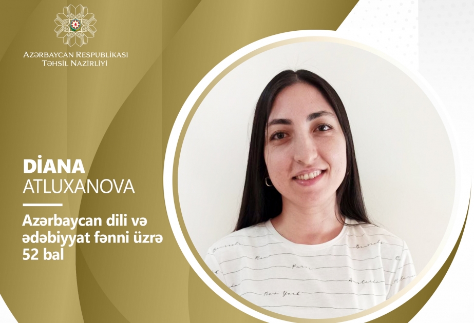 Müəllimlərin işə qəbulu müsabiqəsində Diana Atluxanovanın nəticələri uğurlu olub