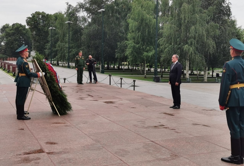 Außenminister Jeyhun Bayramov zu Besuch in Russland
