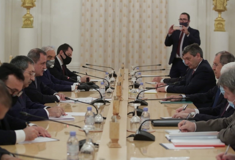 Außenminister Aserbaidschans und Russlands treffen sich in Moskau