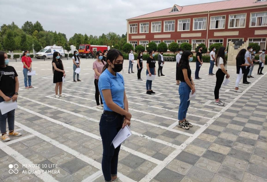 Bu gün keçirilən imtahanlar başa çatıb