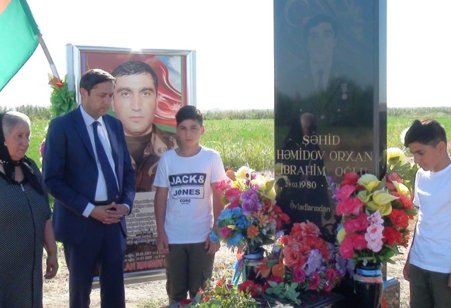 Fövqəladə Hallar Nazirliyi İşçilərinin Həmkarlar İttifaqı şəhid Orxan Həmidovun iki övladını himayəyə götürüb VİDEO ​