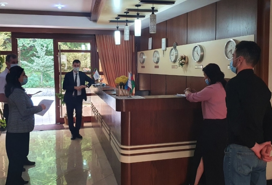 Pandemiya dövründə fəaliyyət göstərən hotellərdə monitorinq aparılır
